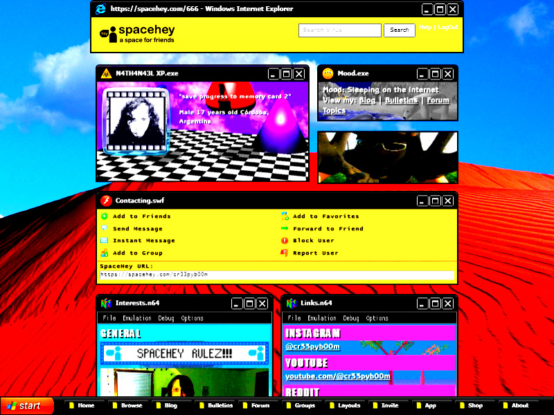 Layout Screenshot